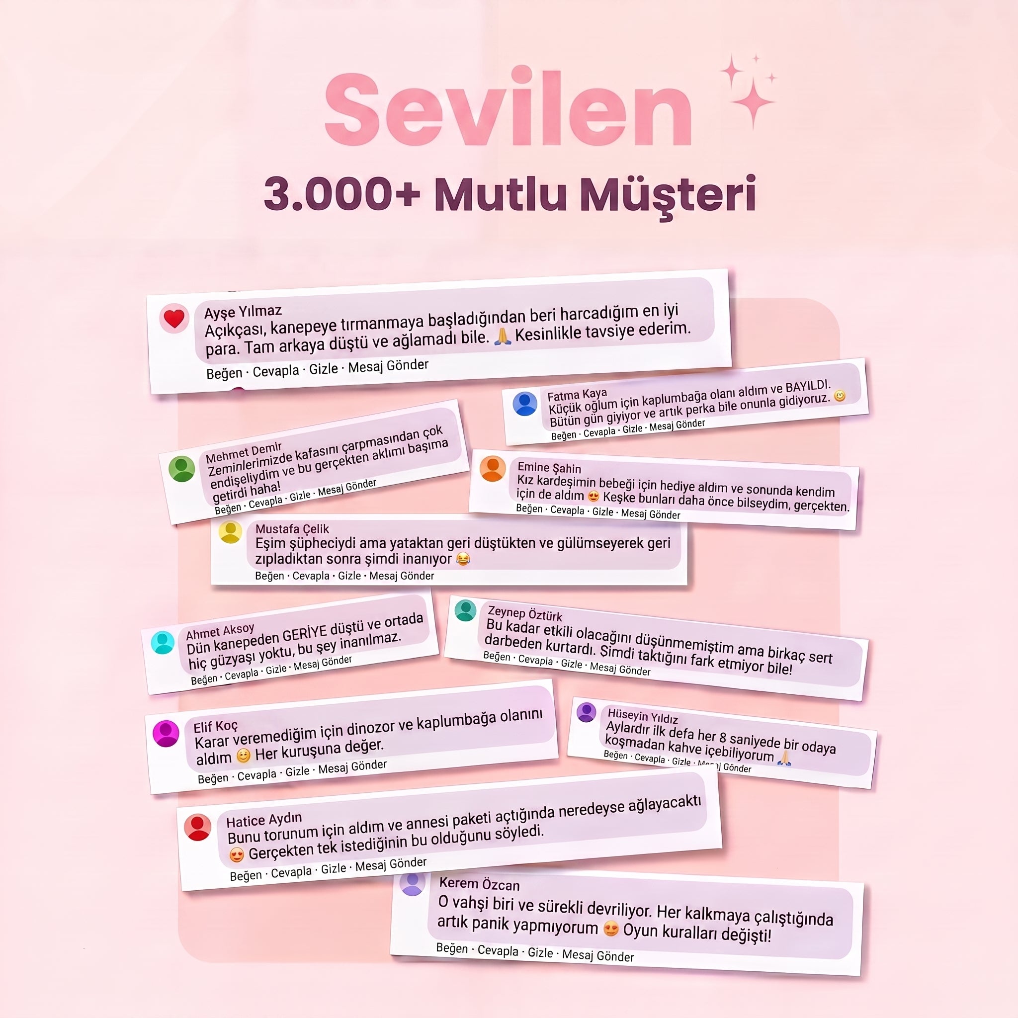 BabySave™ Bebek Kafa ve Ense Koruyucu Yastık